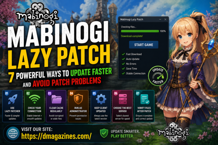 Mabinogi lazy patch